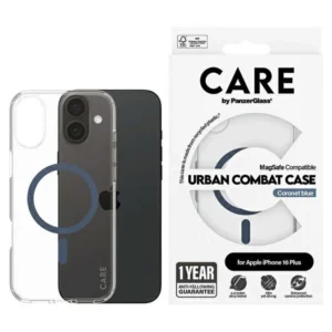 CARE by PanzerGlass Flagship Case iPhone 16 Plus 6.7" blue/blue MagSafe 1367eng