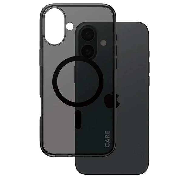 CARE by PanzerGlass Flagship Case iPhone 16 Plus 6.7" smoke/smokey MagSafe 1351eng