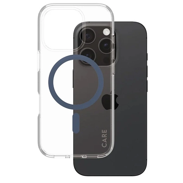 CARE by PanzerGlass Flagship Case iPhone 16 Pro 6.3" blue/blue MagSafe 1366eng