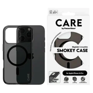 CARE by PanzerGlass Flagship Case iPhone 16 Pro 6.3"" smoke/smokey MagSafe 1350eng