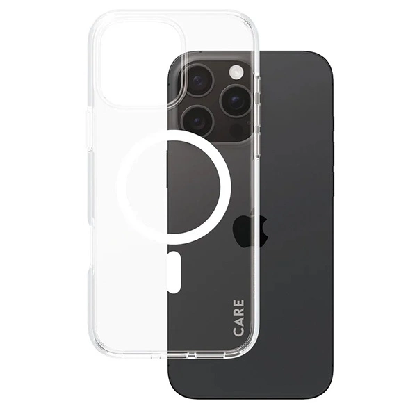 CARE by PanzerGlass Flagship Case iPhone 16 Pro Max 6.9" white/white MagSafe 1340eng