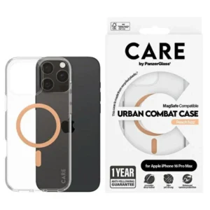 CARE by PanzerGlass Flagship Case iPhone 16 Pro Max 6.9" peach/peachy MagSafe 1376eng