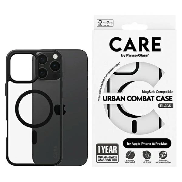 CARE by PanzerGlass Flagship Urban Case iPhone 16 Pro Max 6.9" MagSafe 1360eng