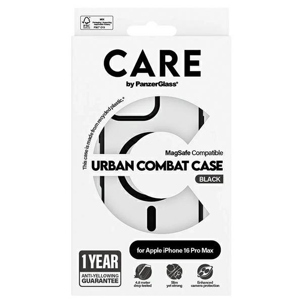 CARE by PanzerGlass Flagship Urban Case iPhone 16 Pro Max 6.9" MagSafe 1360eng