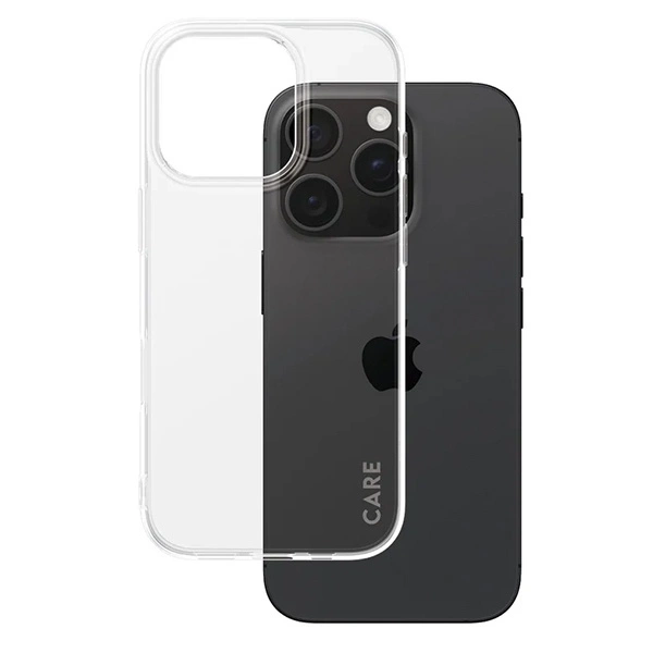 CARE by PanzerGlass X-Ray Soft Basic Case iPhone 16 Pro 6.3" Clear/Transparent 1442eng