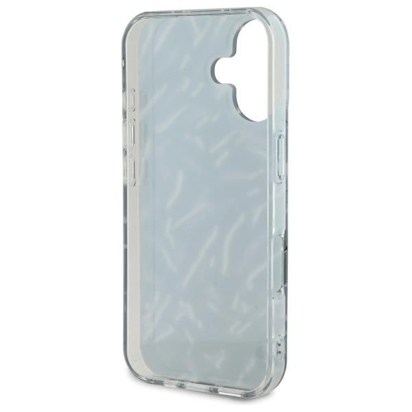 Karl Lagerfeld Zebra With Cord iPhone 16 Plus Case - Purpleeng