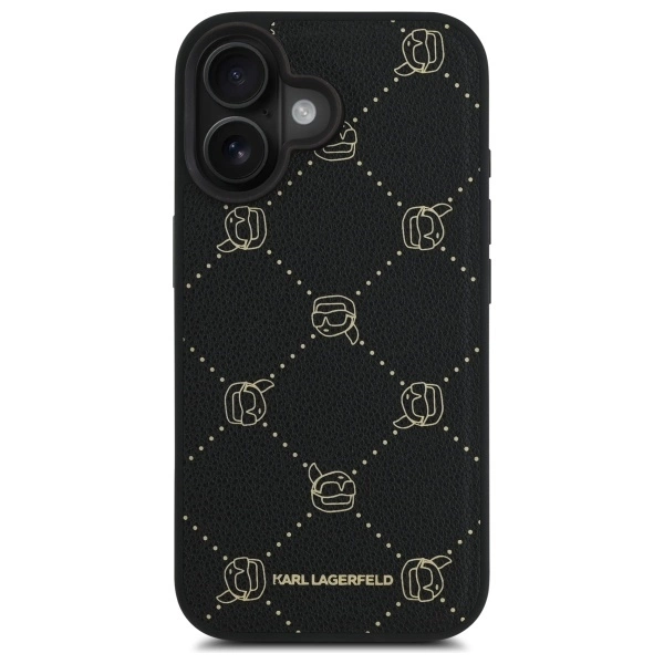Karl Lagerfeld Magsafe Karl Head iPhone 16 Case - Blackeng