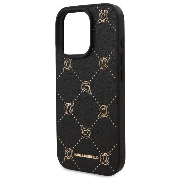 Karl Lagerfeld Magsafe Karl Head Case for iPhone 16 Pro Max - Blackeng