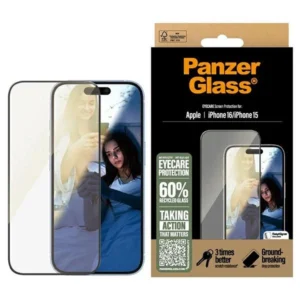 PanzerGlass EyeCare Screen Protector iPhone 16 6.1" Ultra-Wide Fit 2865eng