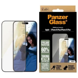 PanzerGlass EyeCare Screen Protector iPhone 16 Plus 6.7" Ultra-Wide Fit 2867eng