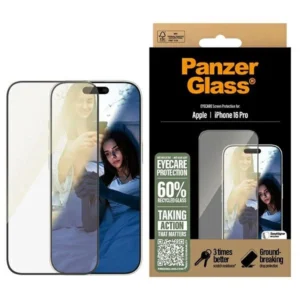 PanzerGlass EyeCare Screen Protector iPhone 16 Pro 6.3" Ultra-Wide Fit 2866eng