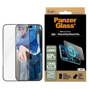 PanzerGlass Gaming Screen Protector iPhone 16 Plus 6.7" Ultra-Wide Fit 2859eng