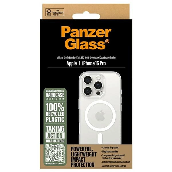 PanzerGlass HardCase iPhone 16 Pro 6.3" white MagSafe 1292eng