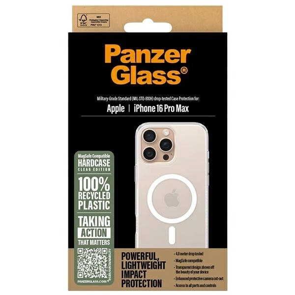 178005_4 PanzerGlass HardCase iPhone 16 Pro Max 6.9" white MagSafe 1294eng