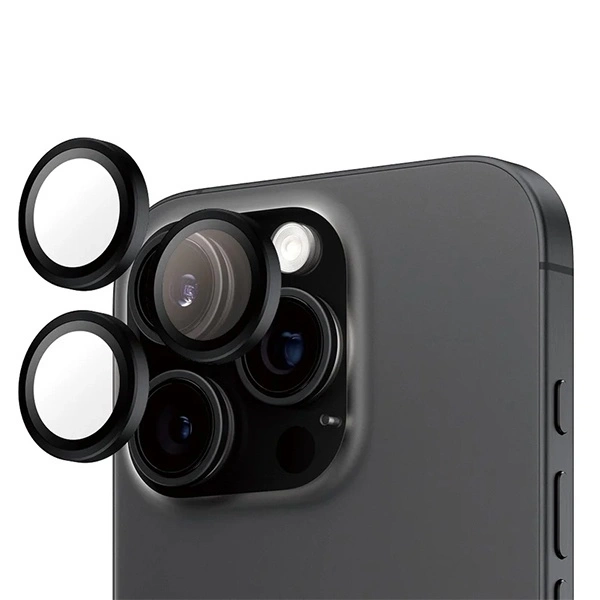 178010_2 PanzerGlass Hoops Black Lens Protector iPhone 16 Pro 6.3" / 16 Pro Max 6.9" 1284eng