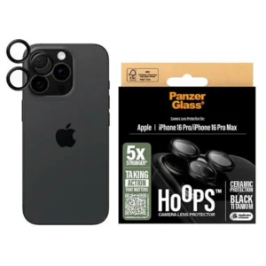PanzerGlass Hoops Ceramic Lens Protector iPhone 16 Pro 6.3" / 16 Pro Max 6.9" 1282eng