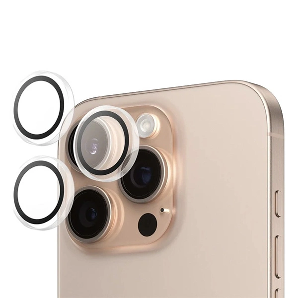 178014_2 PanzerGlass Hoops Transparent Lens Protector iPhone 16 Pro 6.3" / 16 Pro Max 6.9" 1286eng