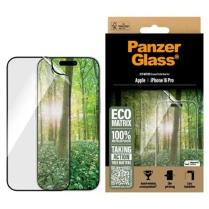 PanzerGlass MATRIX Screen Protector iPhone 16 Pro 6.3" Ultra-Wide Fit 2870eng