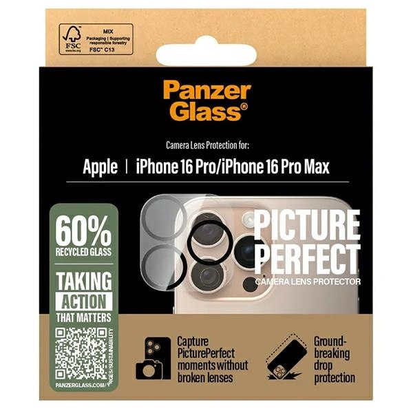 178020_4 PanzerGlass PicturePerfect Lens Protector iPhone 16 Pro 6.3" / 16 Pro Max 6.9" 1280eng