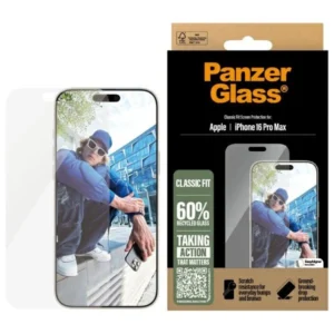PanzerGlass Screen Protector iPhone 16 Pro Max 6.9" Classic Fit 2876eng