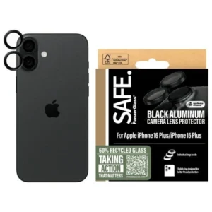 SAFE by PanzerGlass iPhone 16 6.1" / 16 Plus 6.7" Lens Protector black/black SAFE95890eng