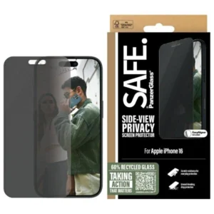 SAFE by PanzerGlass iPhone 16 6.1" Privacy Screen Protector Ultra-Wide Fit SAFEP95875eng