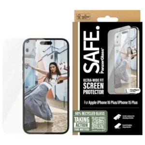 SAFE by PanzerGlass iPhone 16 Plus 6.7" Screen Protector Ultra-Wide Fit SAFE95877eng