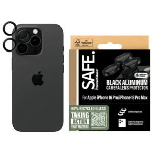 SAFE by PanzerGlass iPhone 16 Pro 6.3" / 16 Pro Max 6.9" Lens Protector black/black SAFE95891eng