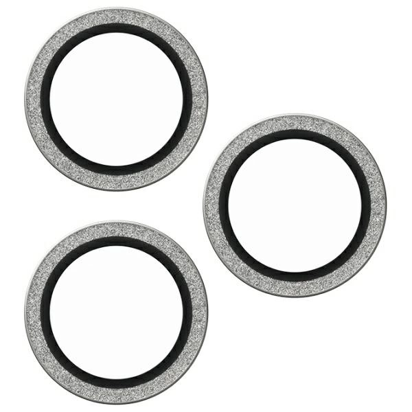 SAFE by PanzerGlass iPhone 16 Pro 6.3" / 16 Pro Max 6.9" Lens Protector silver/glitter silver SAFE95893eng