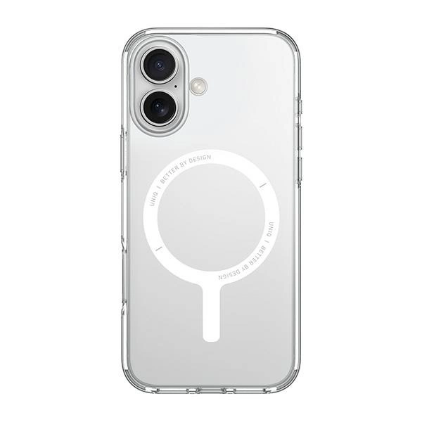 Uniq Clario iPhone 16 6.1" Magclick Charging case transparent/lucent cleareng