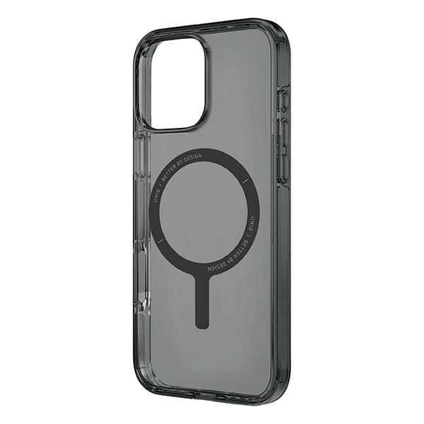 Uniq Clario case iPhone 16 Pro 6.3" Magclick Charging smoke/smokeeng