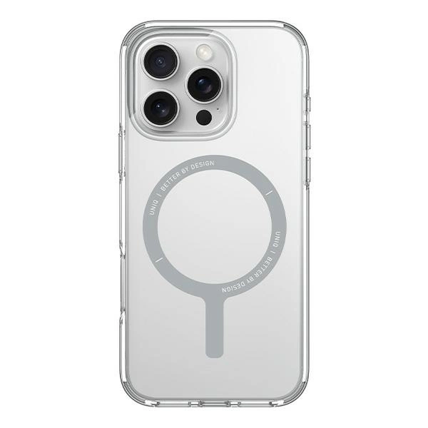 Uniq Clario iPhone 16 Pro 6.3" Magclick Charging case transparent/lucent cleareng