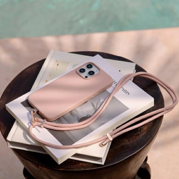 Uniq case Coehl Creme iPhone 16 Pro Max 6.9" Magnetic Charging pink/ballet pinkeng