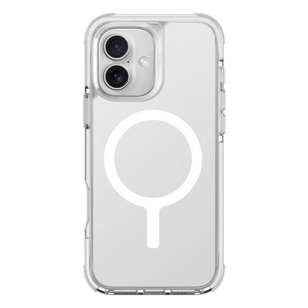 Uniq Combat iPhone 16 6.1" Magclick Charging case white/lume whiteeng