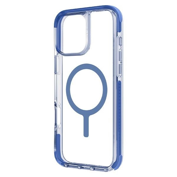 Uniq Combat iPhone 16 6.1" case Magclick Charging blue/pearl blueeng