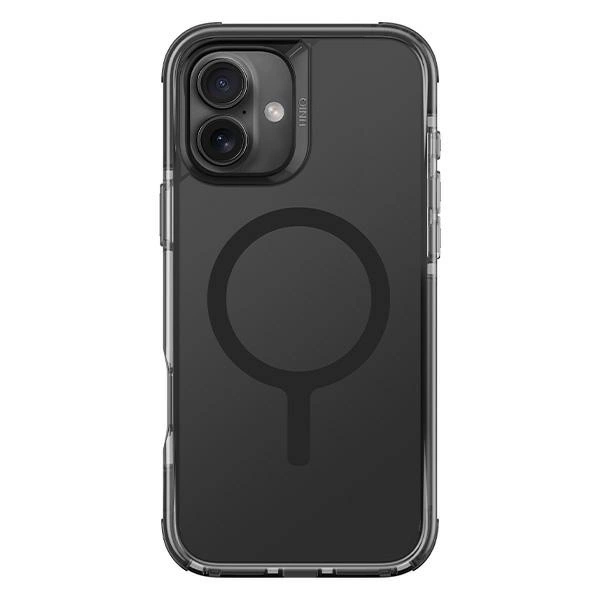Uniq Combat iPhone 16 Plus 6.7" case Magclick Charging black/carbon blackeng