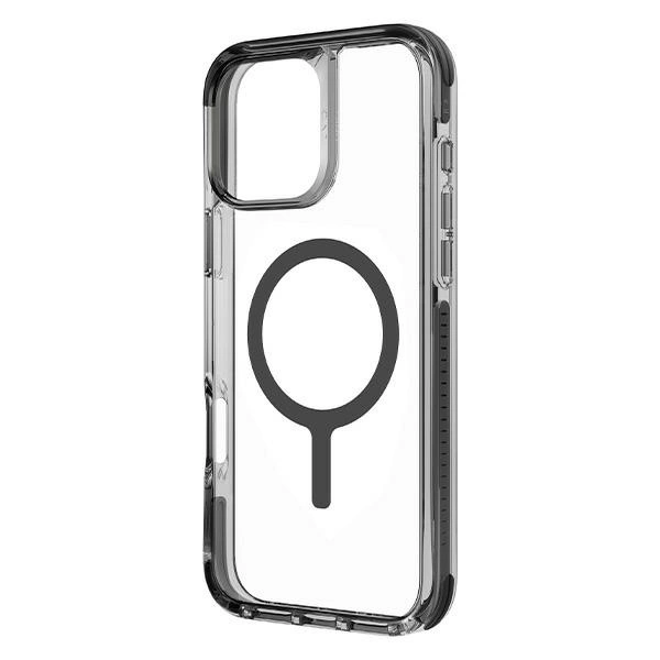 Uniq Combat iPhone 16 Plus 6.7" case Magclick Charging black/carbon blackeng
