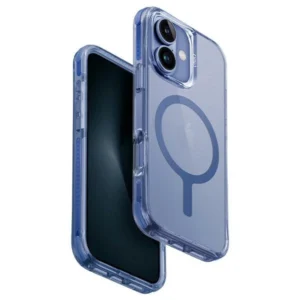Uniq Combat iPhone 16 Plus 6.7" Magclick Charging case blue/pearl blueeng