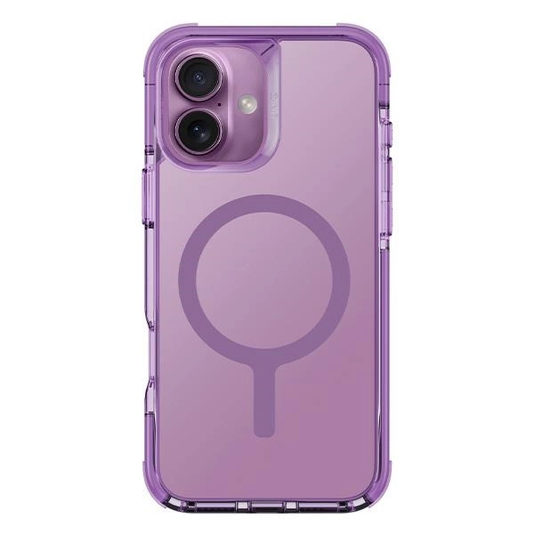 Uniq Combat iPhone 16 Plus 6.7" Magclick Charging case pink/grape pinkeng