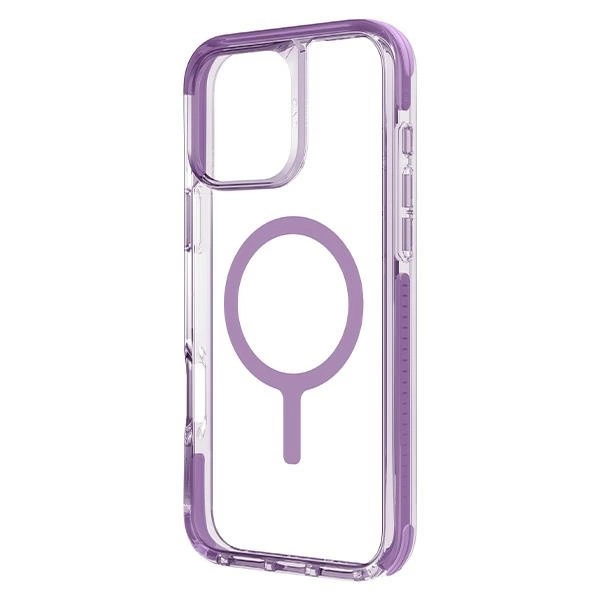 Uniq Combat iPhone 16 Plus 6.7" Magclick Charging case pink/grape pinkeng