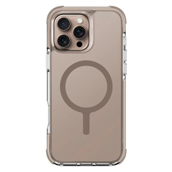 Uniq Combat iPhone 16 Pro 6.3" Magclick Charging case gold/taupe goldeng