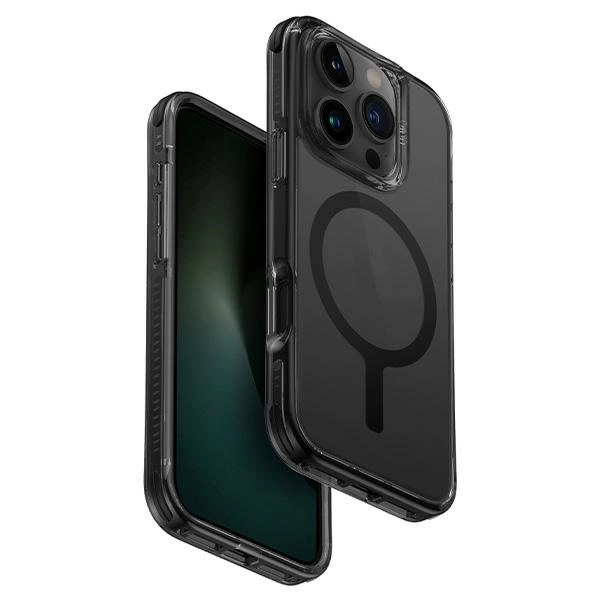 Uniq Combat iPhone 16 Pro Max 6.9" case Magclick Charging black/carbon blackeng