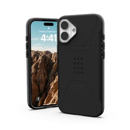 178083_3 UAG Civilian Magsafe iPhone 16 Plus Case - Blackeng