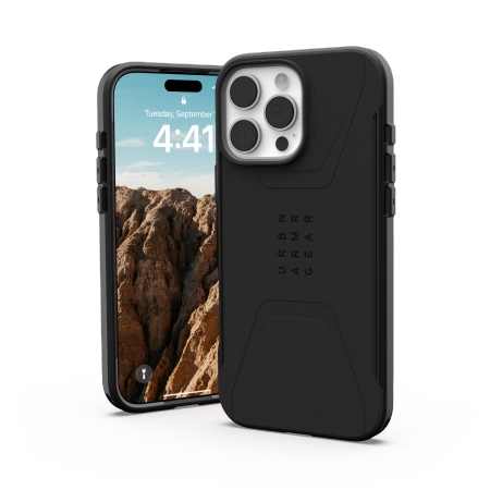 178088_3 UAG Civilian Magsafe iPhone 16 Pro Max Case - Blackeng
