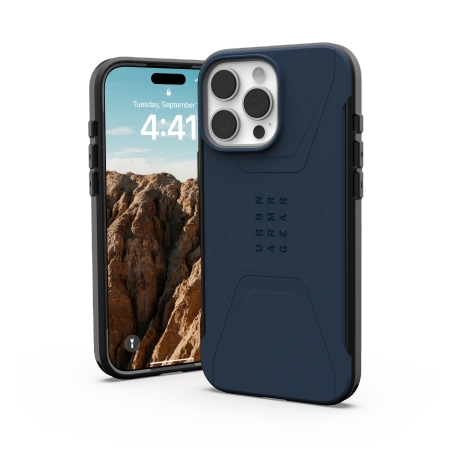 178089_3 UAG Civilian Magsafe iPhone 16 Pro Max Case - Blueeng