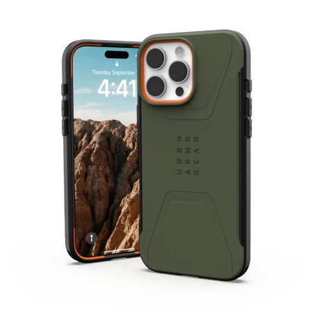 178090_3 UAG Civilian Magsafe iPhone 16 Pro Max Case - Greeneng