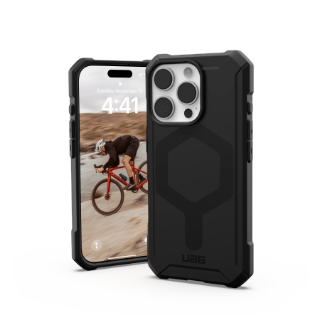 UAG Essential Armor Magsafe iPhone 16 Pro Case - Blackeng