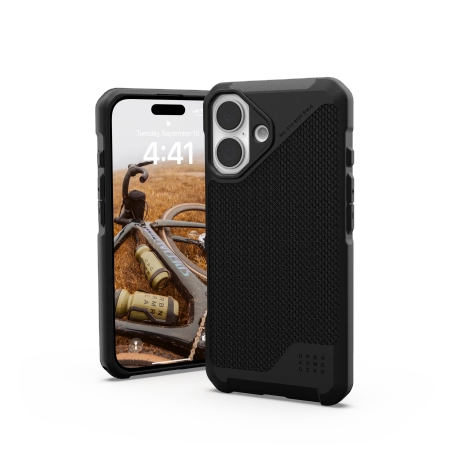 UAG Metropolis LT Magsafe iPhone 16 Case - Blackeng