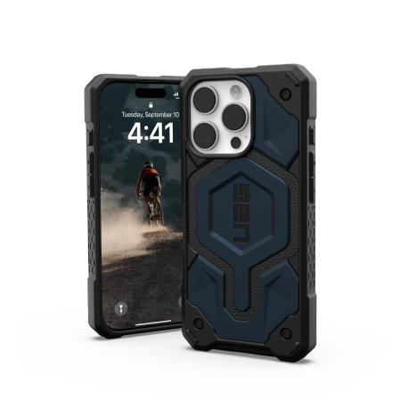 178117_3 UAG Monarch Pro Case with MagSafe for iPhone 16 Pro - Blueeng
