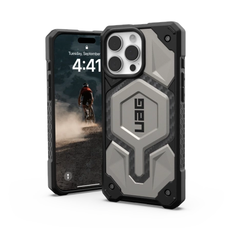 178118_3 UAG Monarch Pro Case with MagSafe for iPhone 16 Pro Max - Titaniumeng